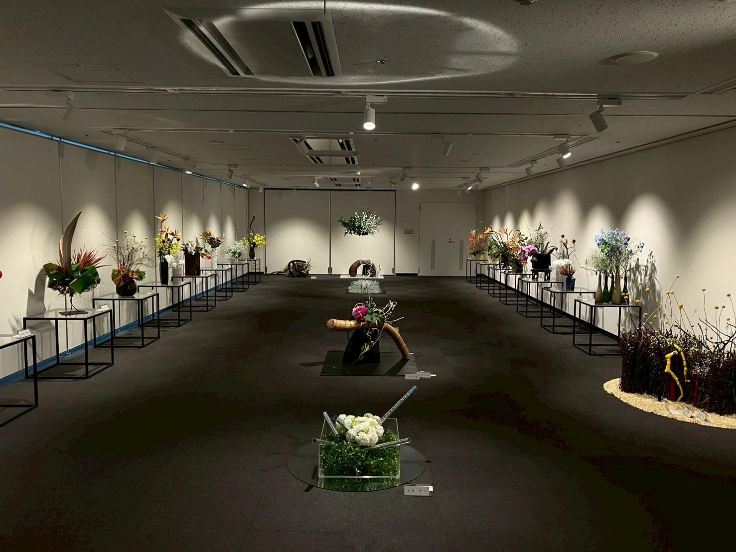 富山県富山市|展示会・イベント|草月流樹々の会いけばな展|デザイン・設計・施工