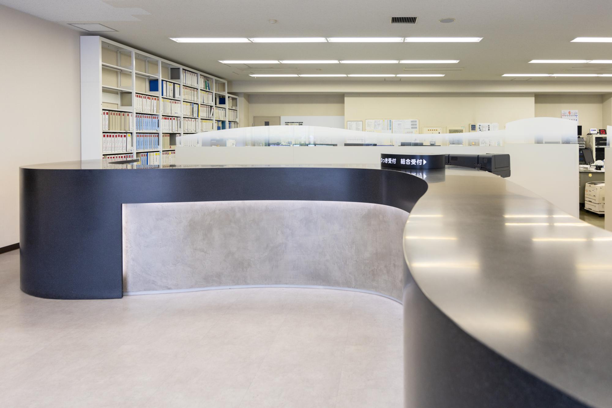 富山県高岡市｜オフィス｜株式会社CKサンエツの受付改装｜設計・デザイン・施工